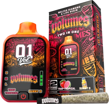 volumes 2g dual disposable